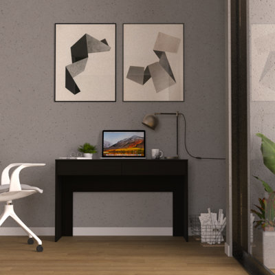 Computer Desk With Two Drawers Writing (Desk)