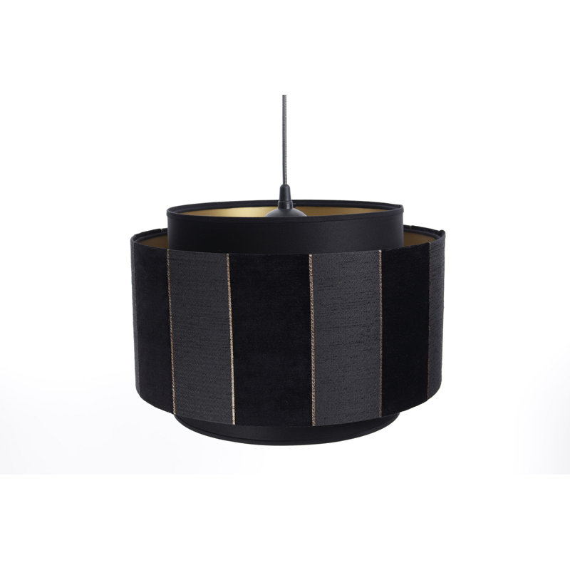 Alberdia 1 - Light Silver Drum Pendant