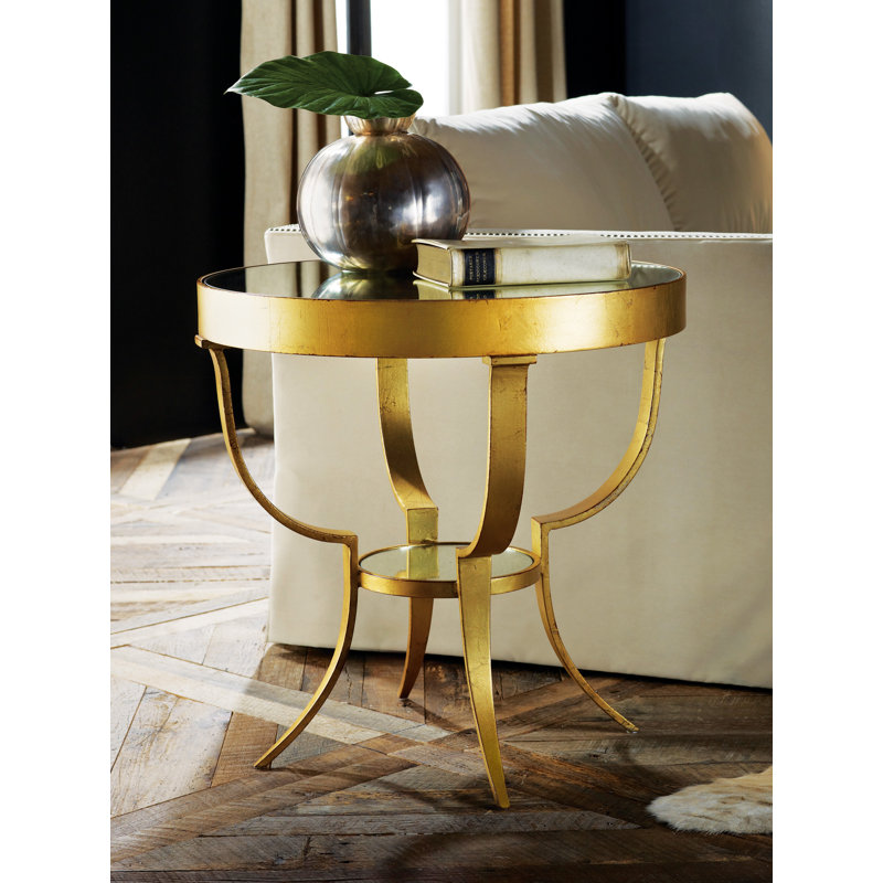 Gueridon Glass End Table