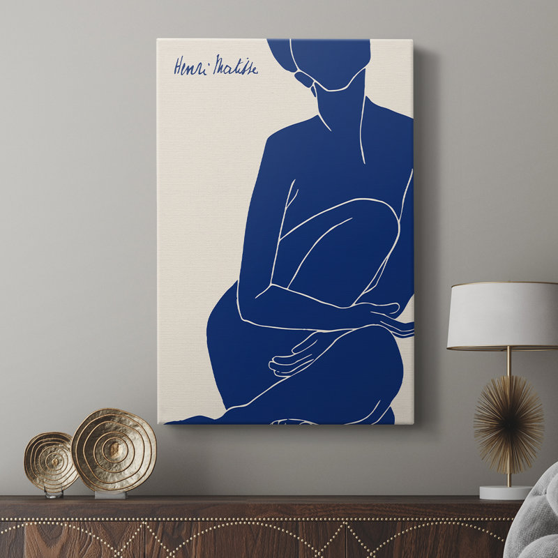 Matisse DI, reproduction encadrée - galerie Cavas sur mesure, H 18 po x l 12 po