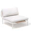 Canapé modulaire d'extérieur en métal avec coussins-747302194