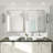 Eitzen Rectangle Wall Mirror High-Strength Tempered Glass and  Stainless Steels Framed Wall Mirror Accent Mirror-216028328-231624581
