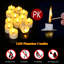 Flameless Tealight Candle with Plastic Holder