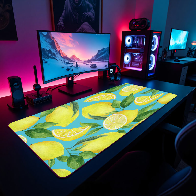 Polyester Desk Pad, 23.6x13.8