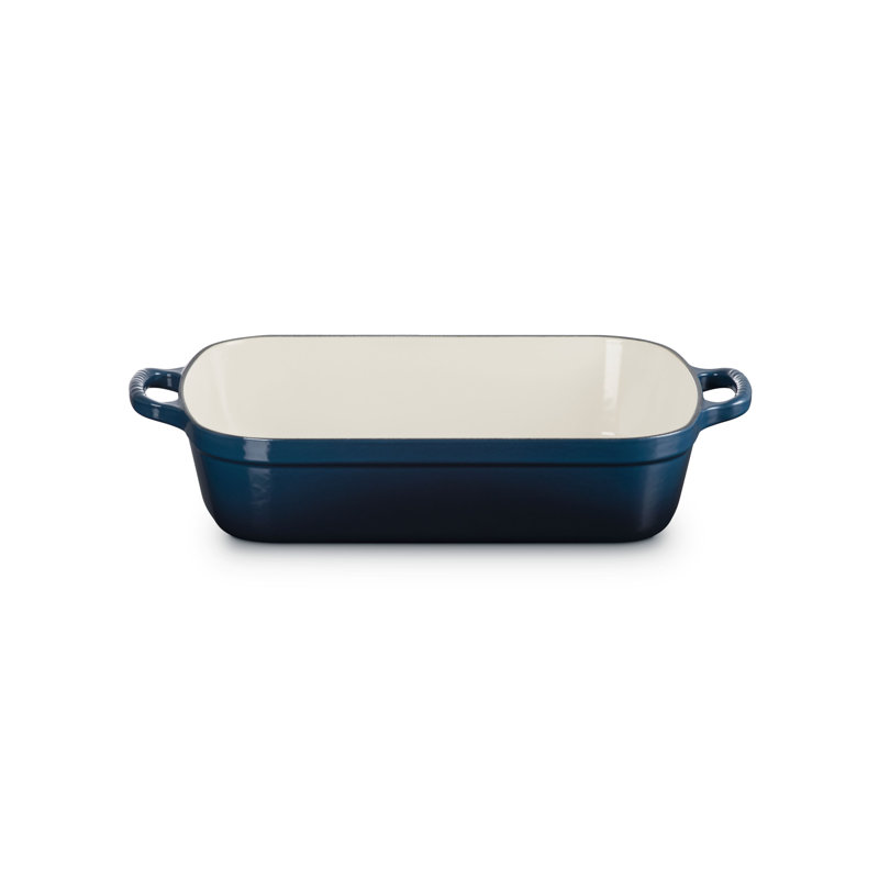 Le Creuset Signature Cast Iron Rectangular Roaster, 5.25 qt. - Nuit