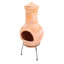 Lima Novelty Clay Wood Burning Smokeless Chimnea