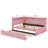 Full Size Platform Bed With USB Ports And Trundle-740686863
