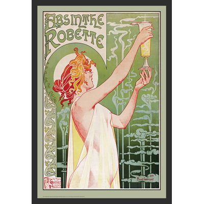 " Absinthe Robette Vintage Art Nouveau "