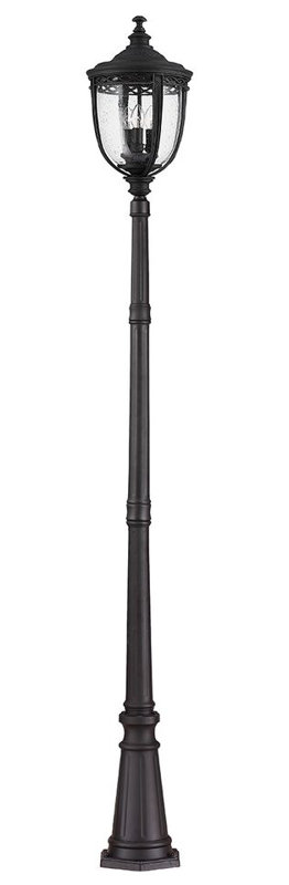 Thynes Lamp Post (Full), Black
