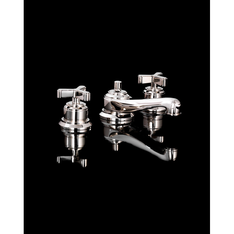 Tribeca Widespread Bathroom Faucet with Drain Assembly, Chrome
