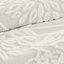 Ensemble d'édredon 3 pièces en chenille de coton touffeté à motif floral blanc cassé très grand / très grand californien-117493053-117493055