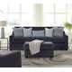 Cherisse 96" Tuxedo Arm Sofa with Reversible Cushions