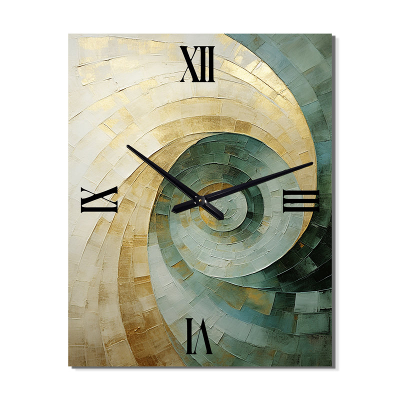 Minimalisme beige - Spirales murales spirales abstraites, Grand