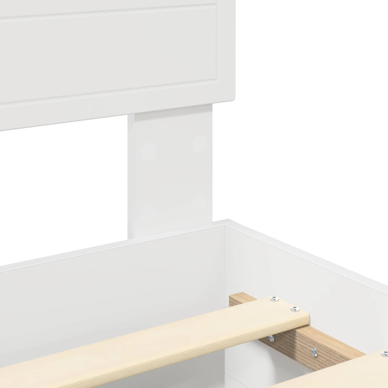 Bed, White, European Kingsize (160 x 200 cm)