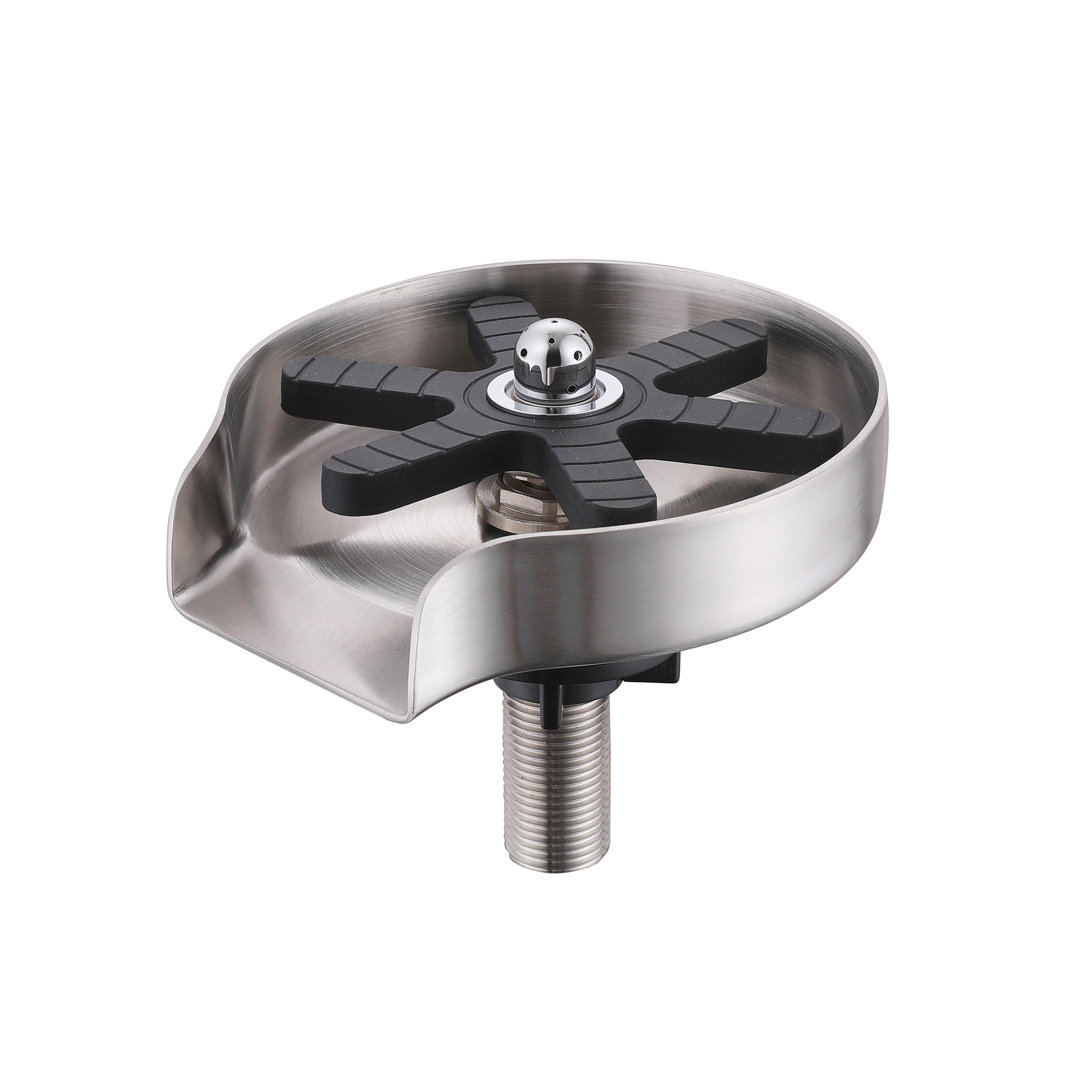4.76" Stainless Steel Glass Rinser for Kitchen Sinks,  Kitchen Sink Accessories Cup Rinser Aqua Gallery 