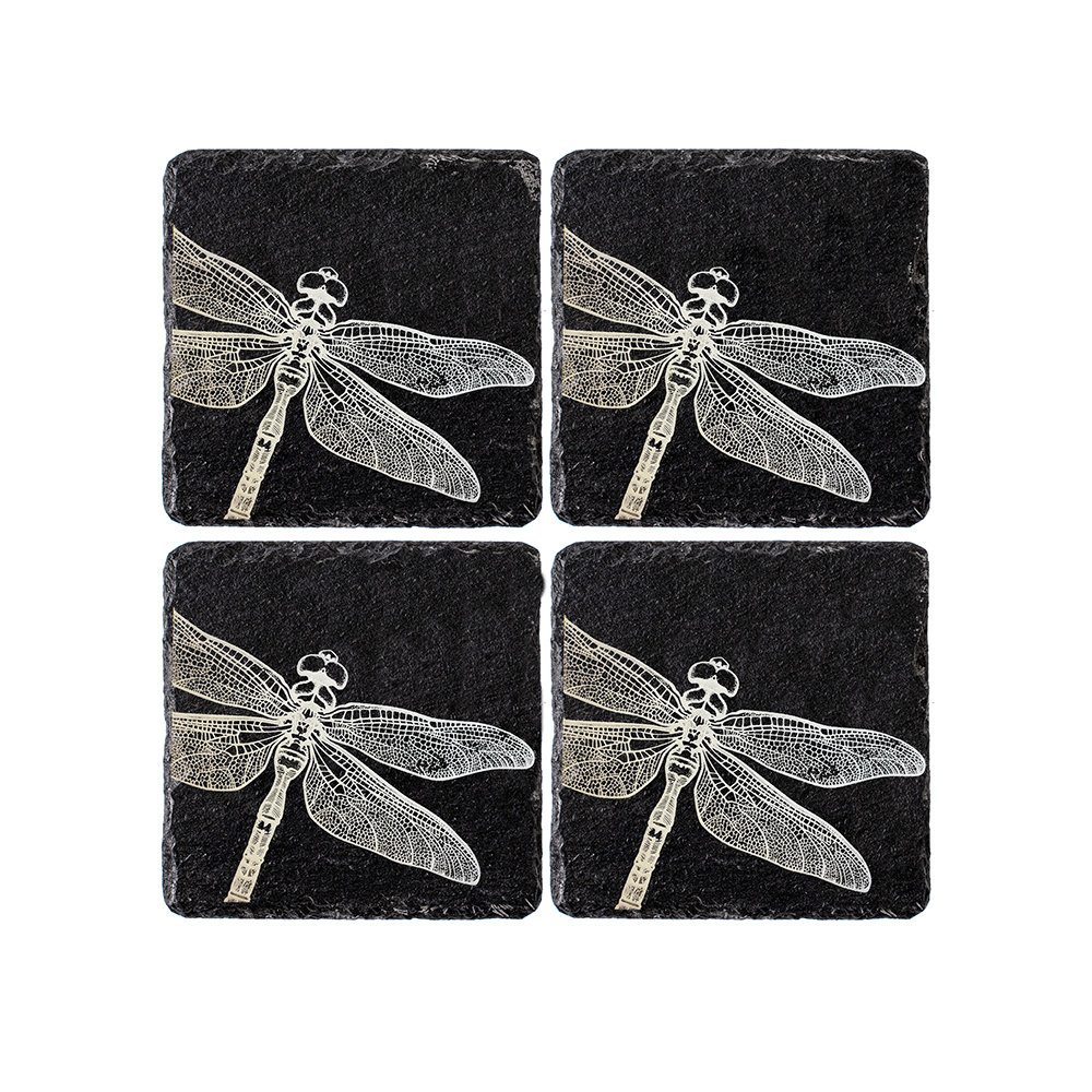 Square 4 Piece Coaster Set