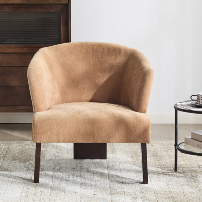 Chaise longue pratique en orange avec un revêtement facile à nettoyer, une structure en bois franc et un confort tout au long de la journée pour les chambres d'appartements, tissu texturé, construction idéale pour les bureaux