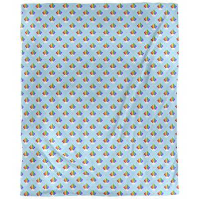 Tissu en arc-en-ciel
