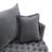 Transitional Tufted Round Swivel Accent Chair with Decorative Pillows-1884854579