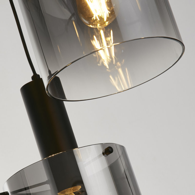 Montravious 3 - Light Unique/Statement Chandelier, Powder Coated Matt