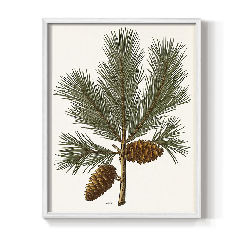 Art des Fêtes de Noël - série 2 - CCLXIX, reproduction encadrée - bois massif, H 30 po x l 24 po, Blanc