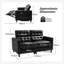 Gurdarshan Leather Dual-Motor Power Reclining Sofa-948328810