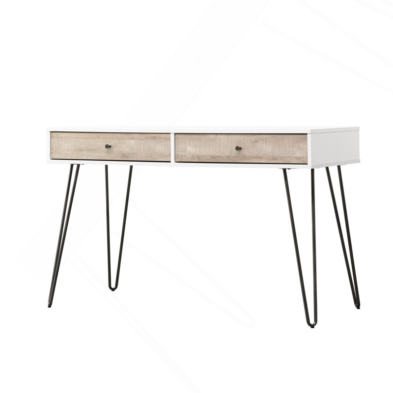 Taupe Oak Desk