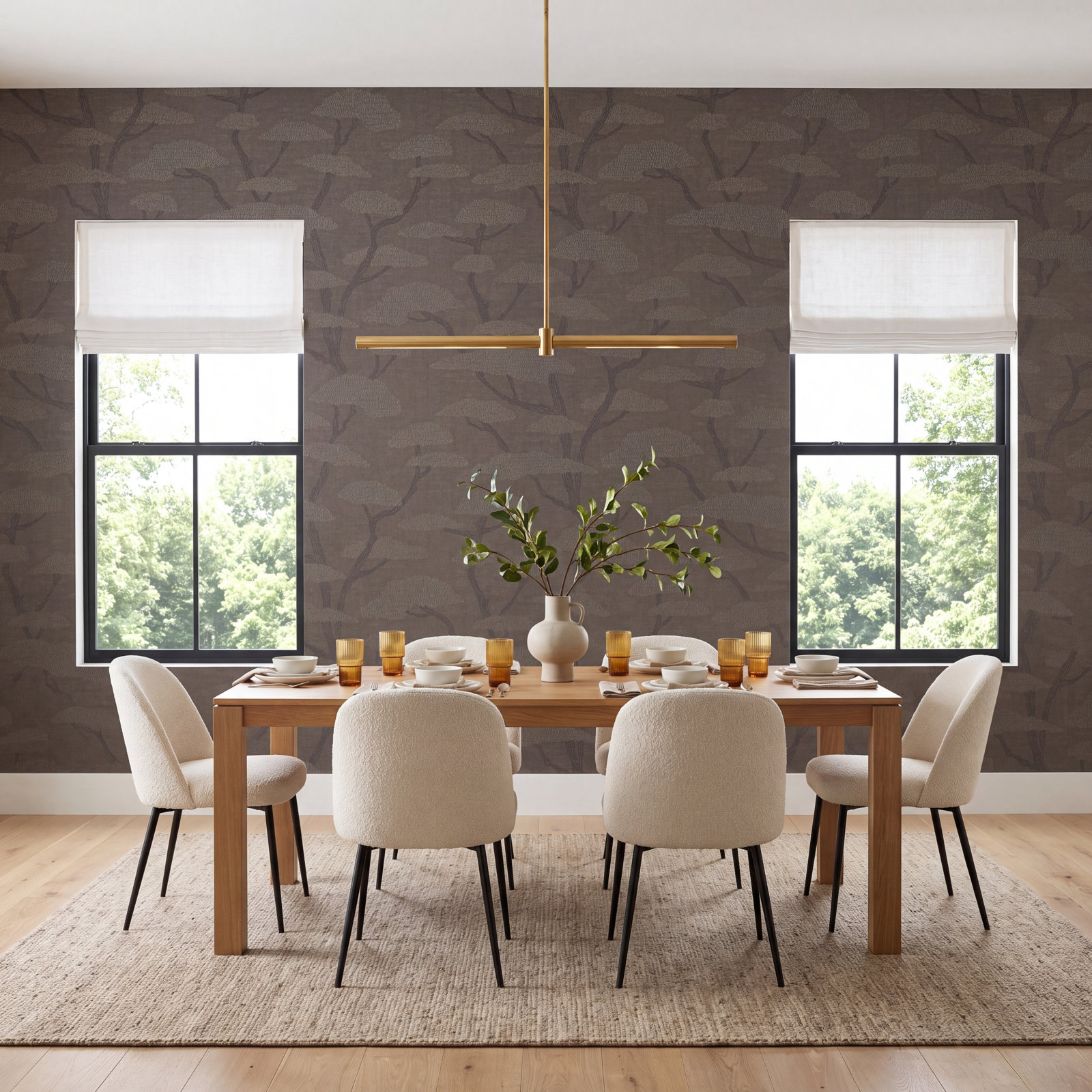 Galerie Wallcoverings Fusion Wallpaper Roll, Charcoal