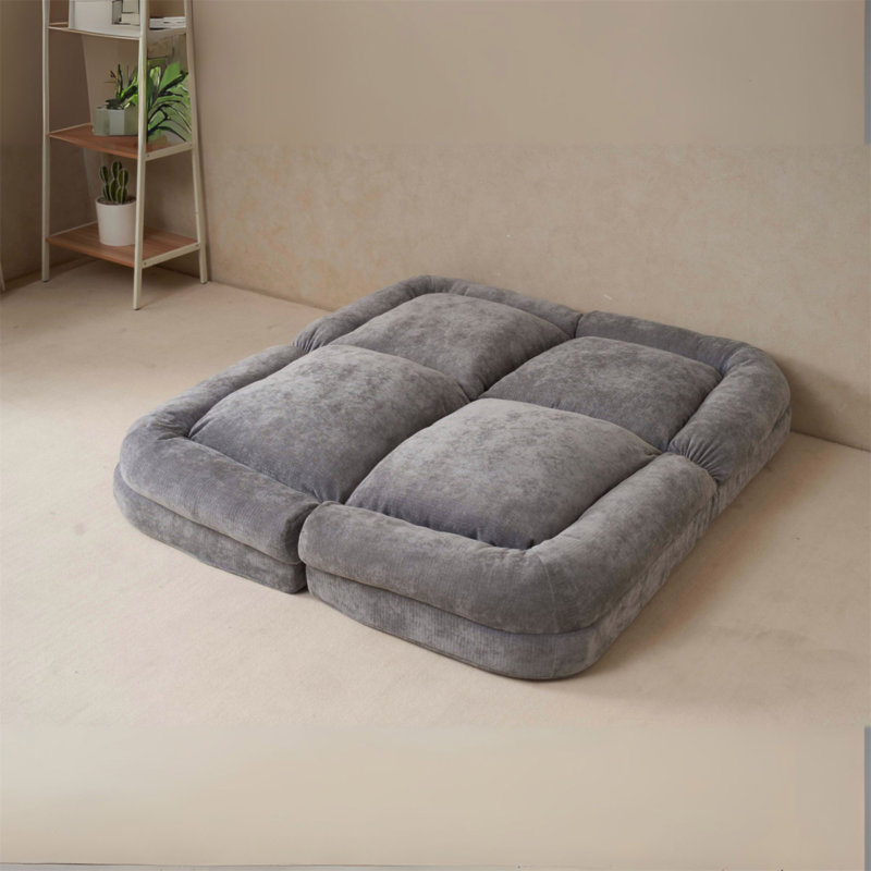 Canapé-lit convertible double escamotable, Gris