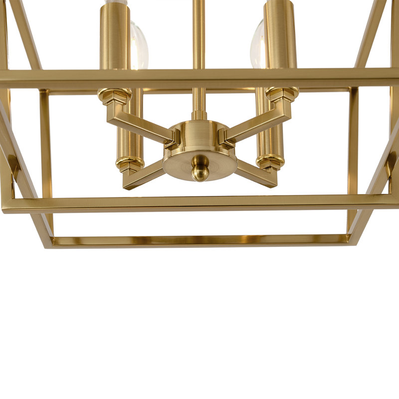 Plafonnier encastré 4 lumières Golden