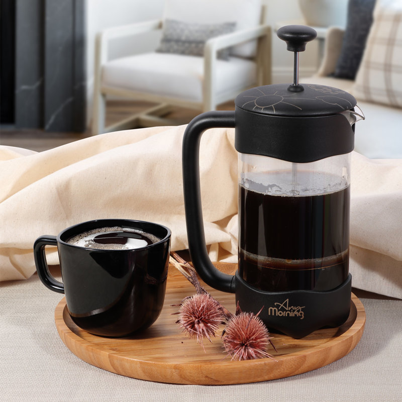 Any Morning FY92 French Press 350 ML for Coffee and Herbal Tea