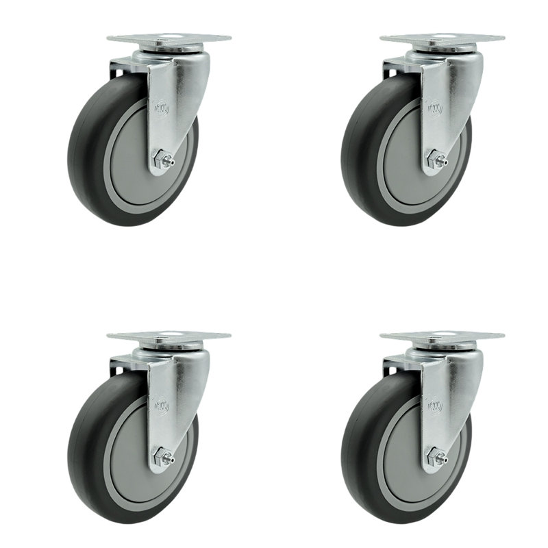 Cambro Dish Caddies Swivel Caster Replacement Set