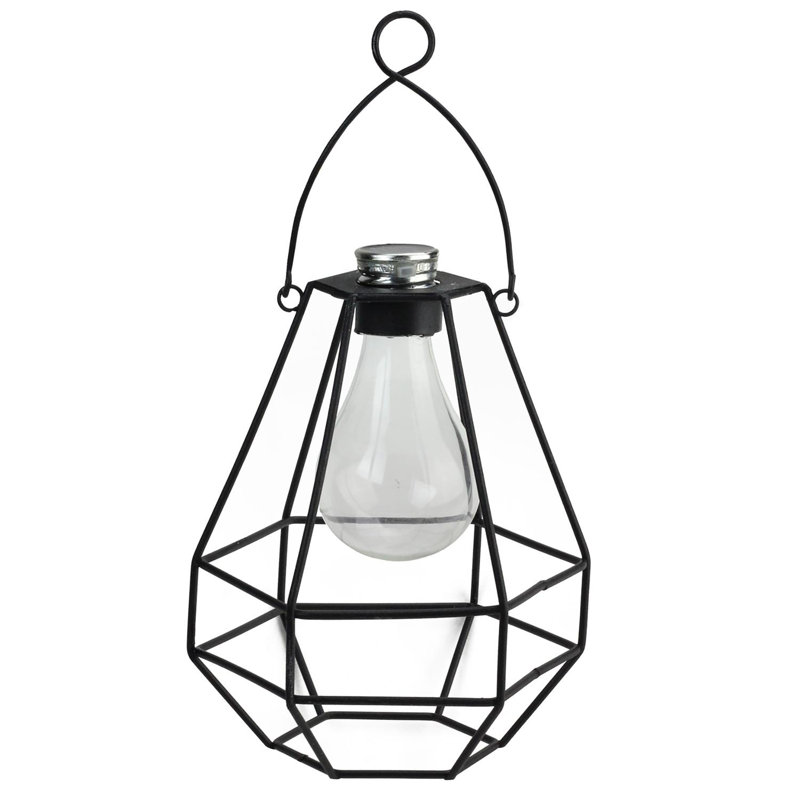 Lanterne de patio extérieure hexagonale 7 po