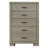 Modern Sleek Design Storage Dresser&Chest 1pc Wooden Bedroom Furniture