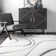 Lantilly Modern Performance Shag Beige Rug