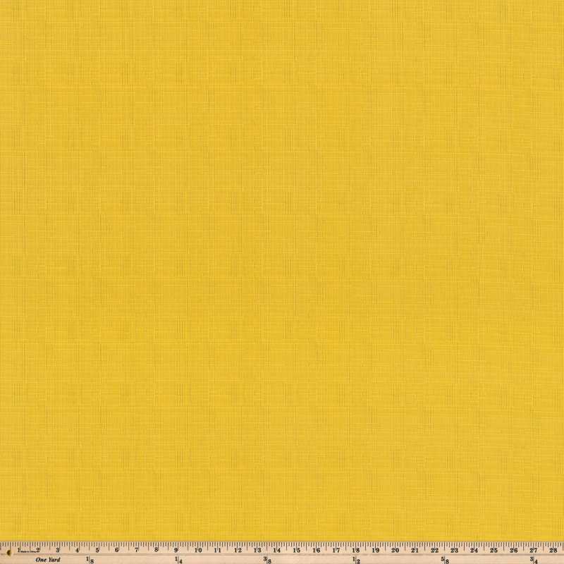 Amarina Outdoor 3'' Dining Chair Cushion, Yellow