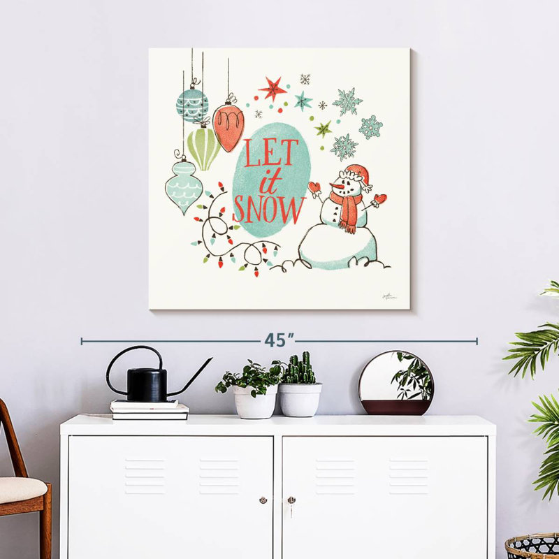 Lelend Retro Christmas V, H 30 po x l 30 po