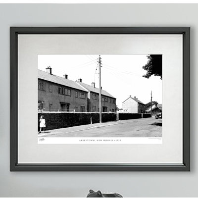 Abbeytown, New Houses C1955 by Francis Frith - Single Picture Frame Print