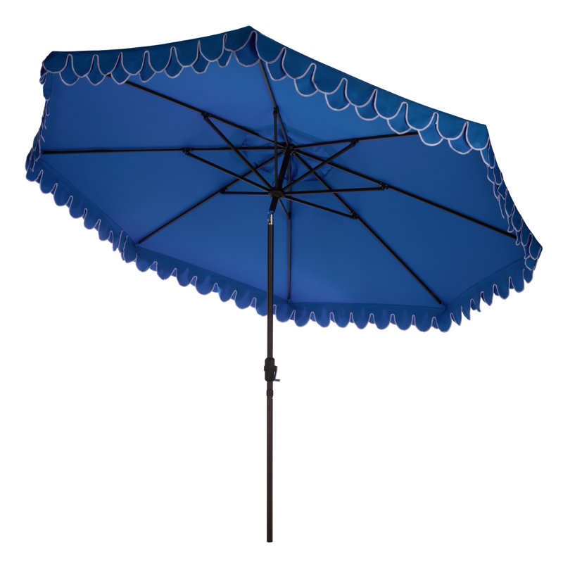 Parasol de plage 11 pi Sibylla, Bleu pacifique