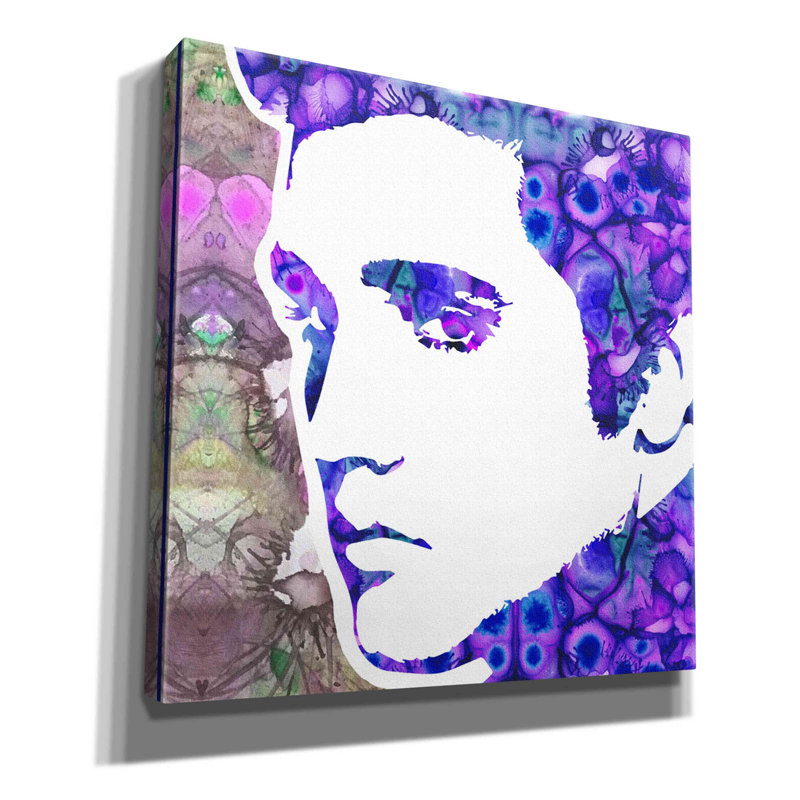 «Elvis 6» par Dean Russo, estampe numérique sur toile, H 26 po x l 26 po x P 1,5 po