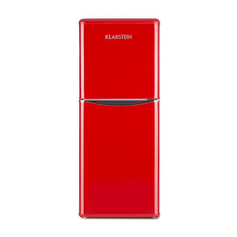 Klarstein Monroe 108m³ L Freestanding Mini Fridge, Red