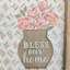 Décoration murale en bois Bless Our Home