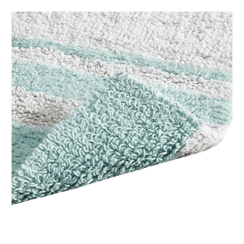 Tapis pour salle de bain réversible, Rectangle 2 pi 3 po x 3 pi 9 po