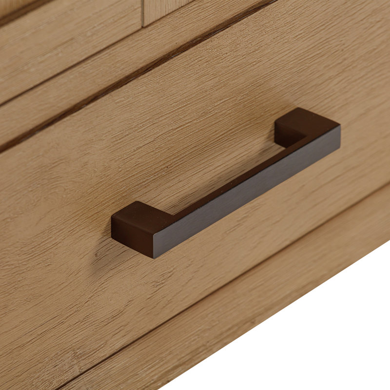 Modero 48" Brushed Oak Single Bathroom Vanity Base