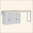 74.5 Inch Kitchen Island With Extendable Dining Table , Rolling Kitchen Island On Wheels With Spice Rack And 2 Drawers,  Kitchen Storage Cart With 4 Door Cabinet, For Kitchen, Dining Room-192605833