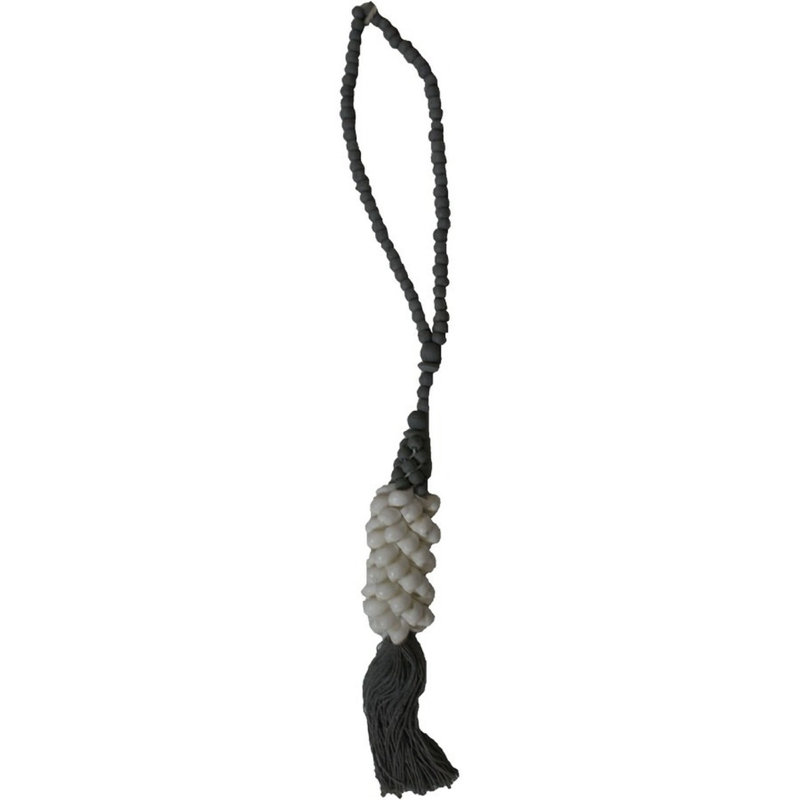 Allysen Ceramic Decorative Object, Light Gray