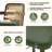 26.77" Upholstered Cane Back Counter & Bar Stool With Armrest-2029997014-2029997008