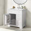 Ensemble de meuble-lavabo simple 30 po avec plateau Savka
