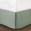 Housse de lit de jour - réversible 6 pièces, motif de bord festonné, ajustement pour matelas simple, housse incluse, taies décoratives, coussin de style élégant réversible, rembourrage en coton, 3 décoratifs