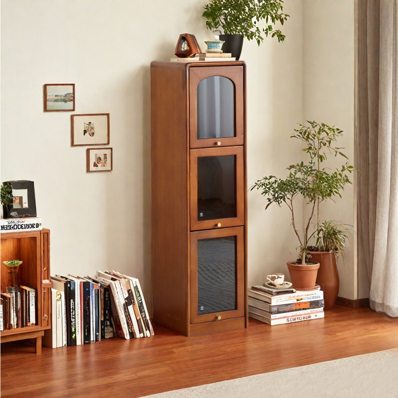 Berta, (3 Shelves) 43.7"H x 11.81"W x 12.6"D